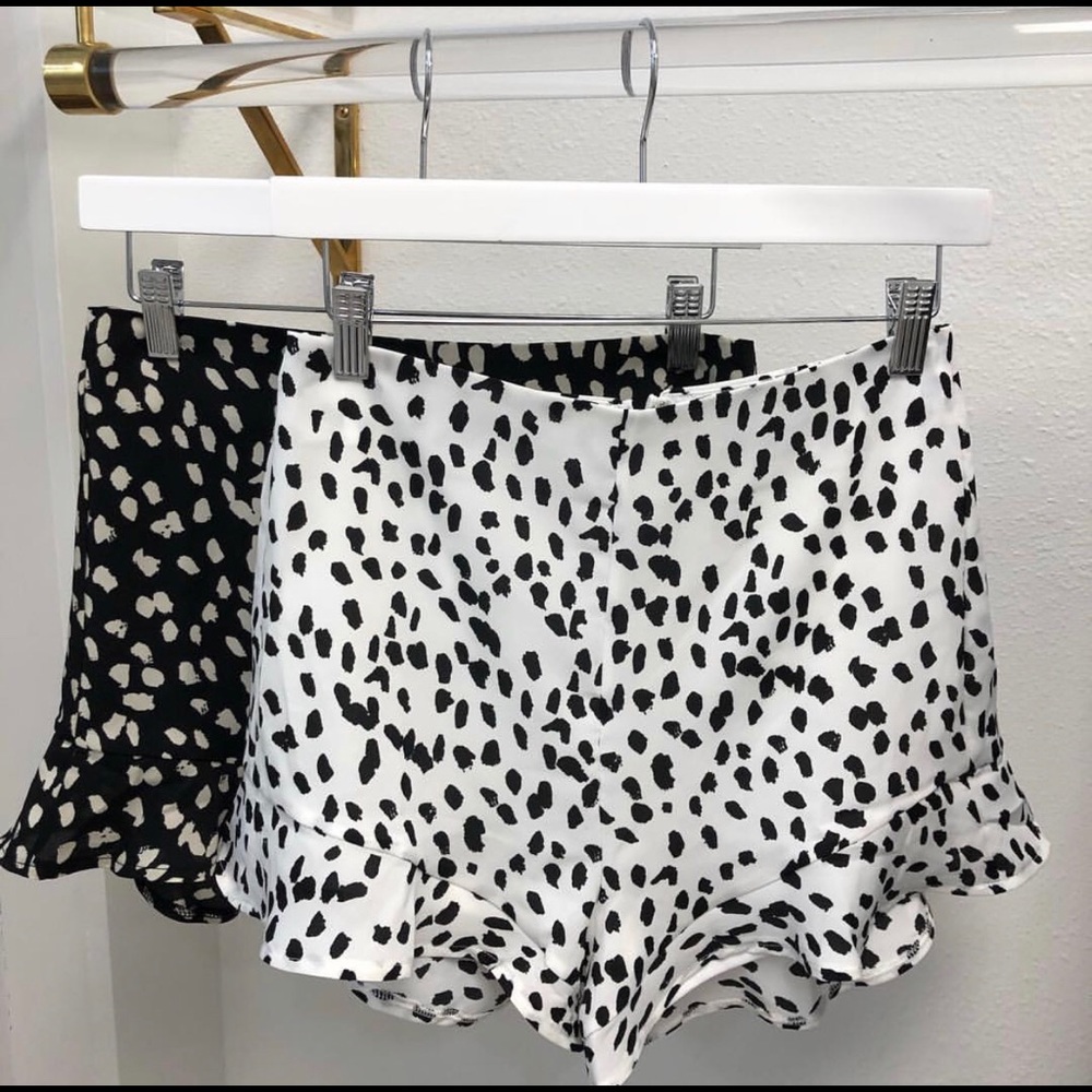The BLACK shorts with nude spots